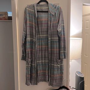 Torrid Multicolor Light Hooded Sweatshirt